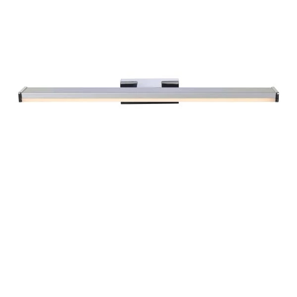 Lucide ONNO - Miroir lumineux Salle de bains - LED - 1x8W 3000K - IP44 - Chrome Dépoli - DETAIL 1